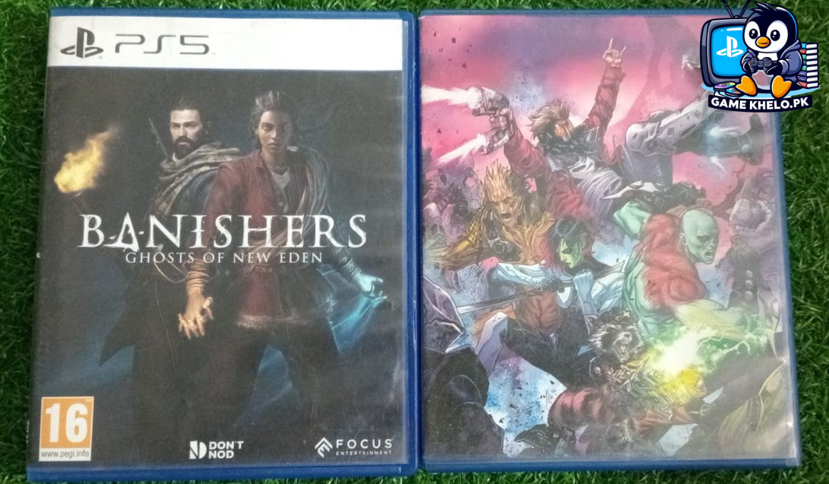 Used PS5 copy of Banishers: Ghosts of New Eden in excellent condition with original case - tested and guaranteed by GameKhelo Pakistan