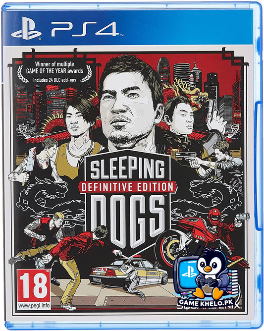 Used Sleeping Dogs Definitive Edition PS4 Game - GameKhelo Pre-Owned PlayStation 4 Title