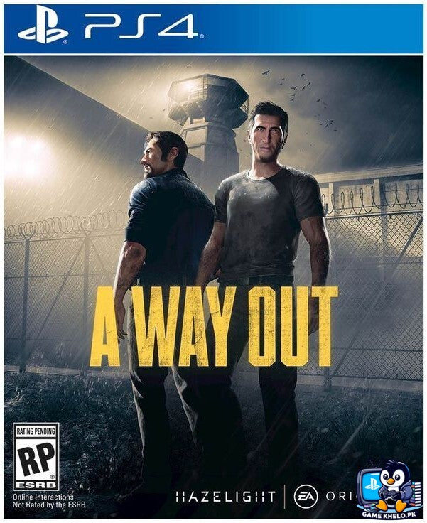 A Way Out PS4 availabe at Game Khelo Islamabad Pakistan