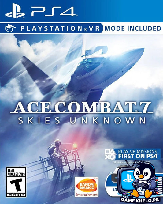Ace Combat 7 Skies Unknown PS4 Game Available at Game Khelo Islamabad Pakistan