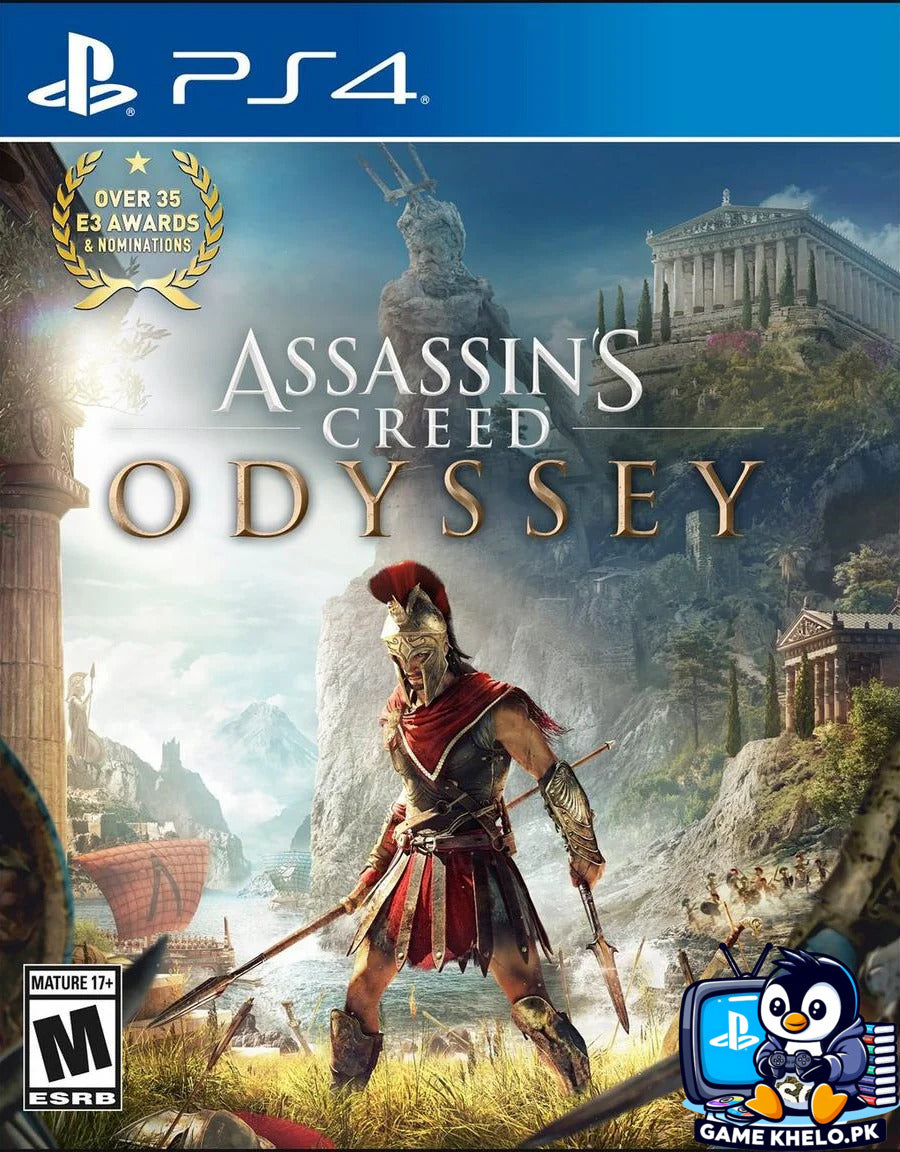 Assassin's Creed Odyssey PS4 Game Available at Game Khelo Islamabad Pakistan