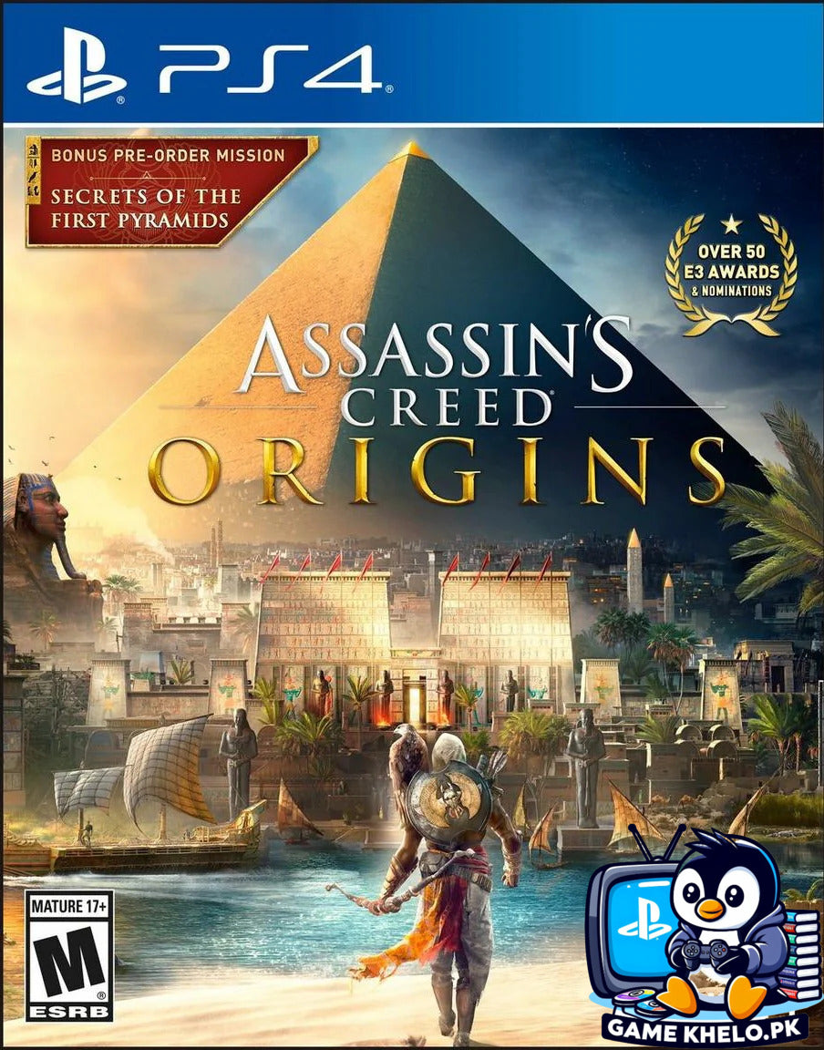 Assassin's Creed Origins PS4 Game Available at Game Khelo Islamabad Pakistan
