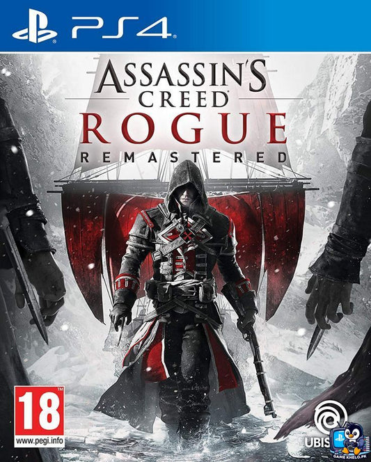 "Assassin's Creed Rogue Remastered PS4 Used PlayStation game available at GameKhelo Islamabad Pakistan"