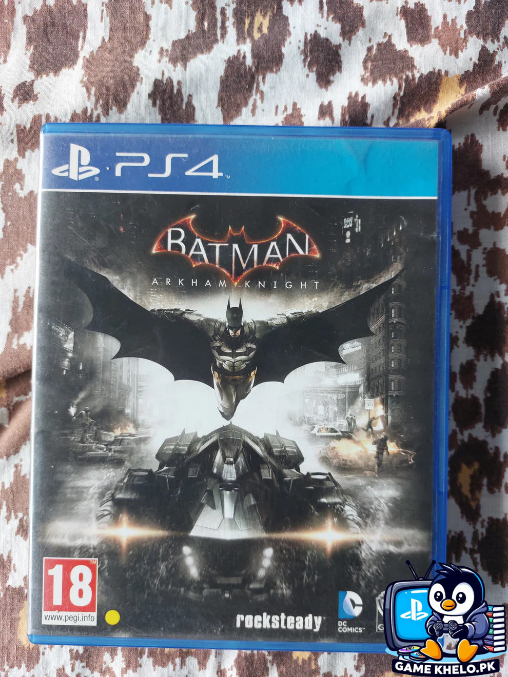 Batman Arkham Knight PS4 Front Cover - Game Khelo Islamabad