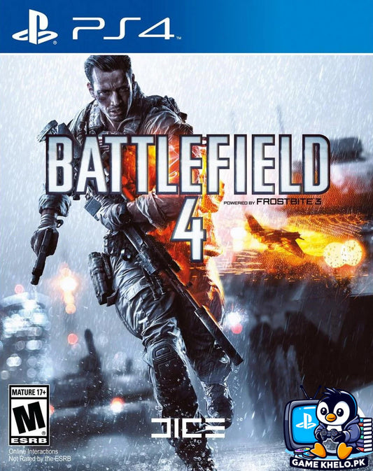 Battlefield 4 PS4 Available at Game Khelo Islamabad