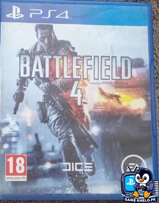 Battlefield 4 PS4 Front Cover - Game Khelo