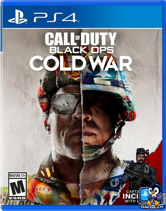 Call of Duty Black Ops Cold War PS4 front cover - used disc Pakistan