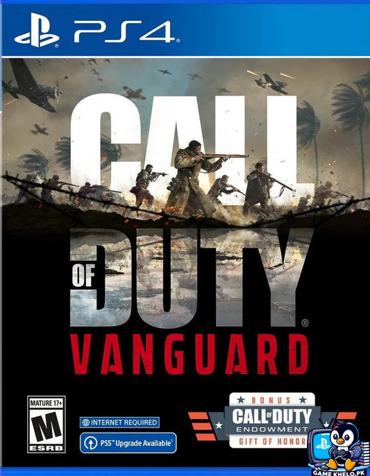 Call of Duty Vanguard PS4 original game disc - tested and verified