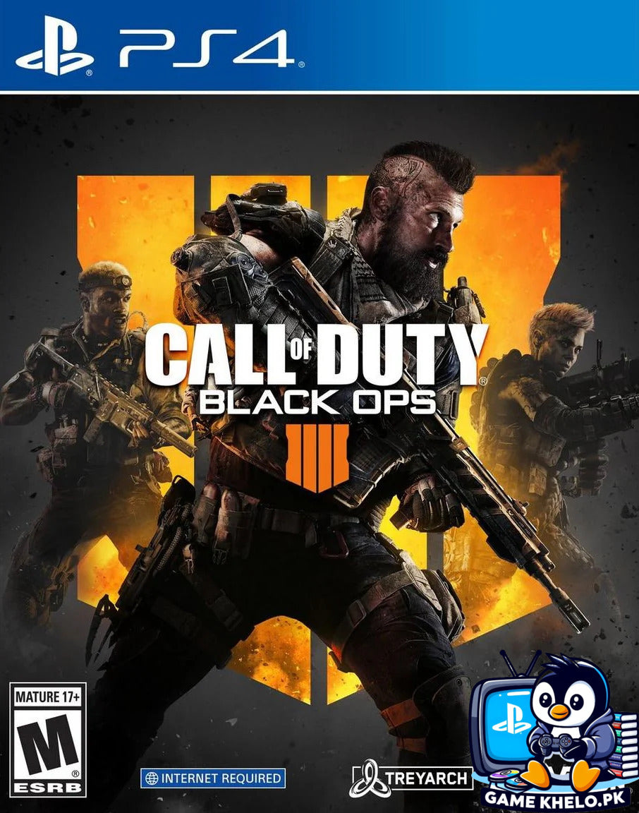 Call of Duty: Black Ops 4 (COD BO4) PS4 Game Available at Game Khelo Islamabad Pakistan