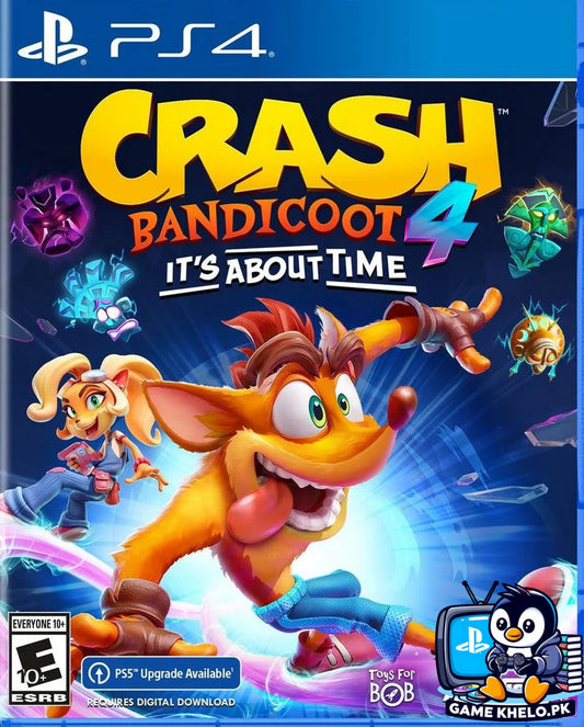 Crash Bandicoot It's About Time PS4 Game Available at Game Khelo Islambad Pakistan