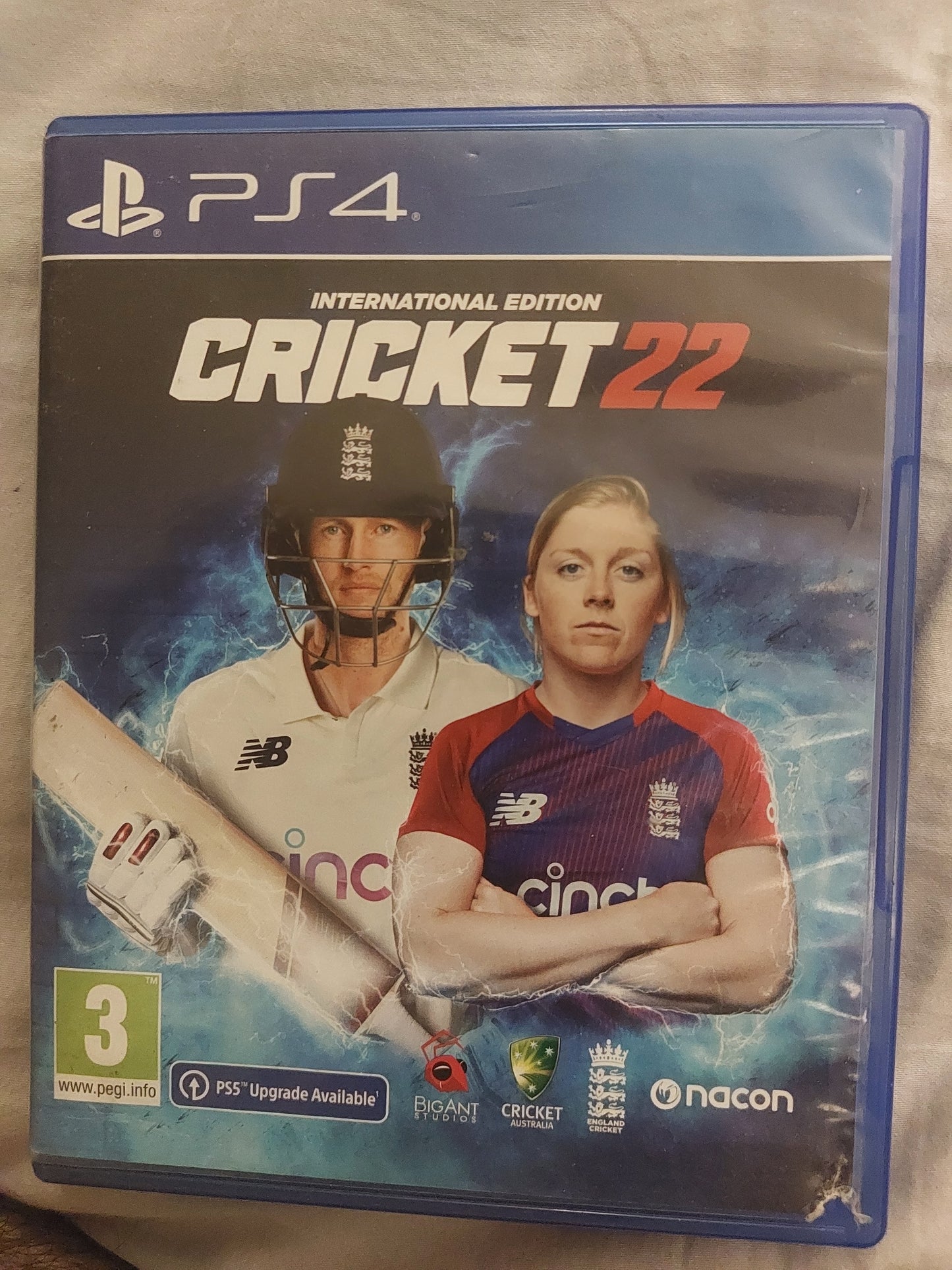 Cricket 22 PS4 Cover Front - Game Khelo Islamabad