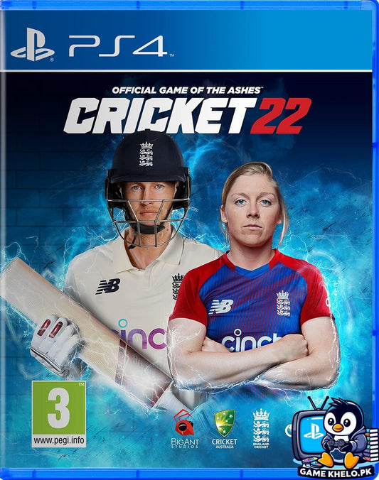 Cricket 22 PS4 - Used PlayStation Game Available At Game Khelo Islamabad Pakistan