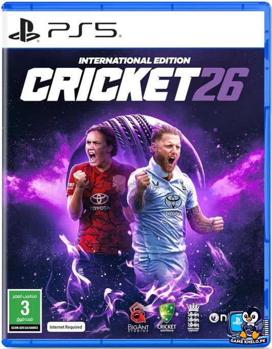 Cricket 26 PS5 Used Game for Sale in Pakistan – Gamekhelo