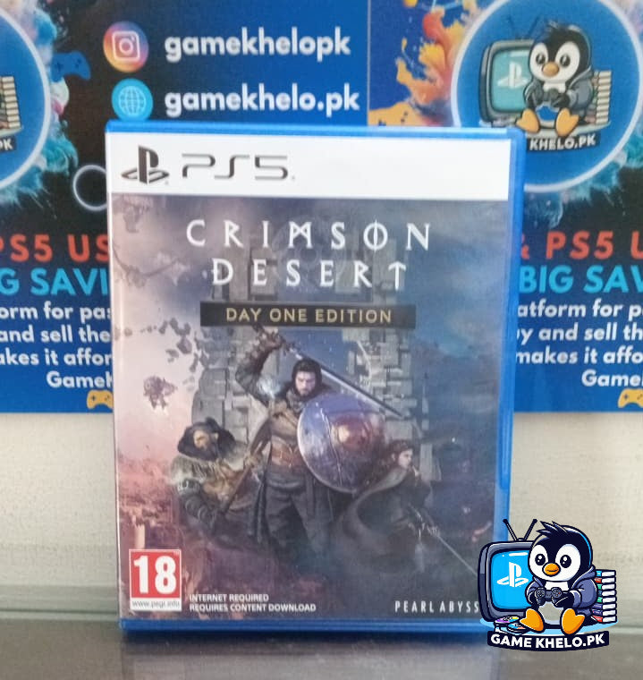 Crimson Desert PS5 Day One Edition Civer Front - Game Khelo Islamabad Pakistan
