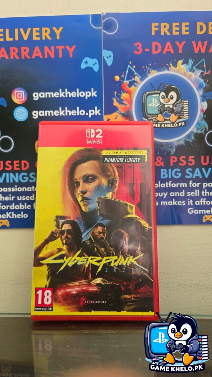 Cyberpunk 2077 Ultimate Edition Nintendo Switch 2 front cover