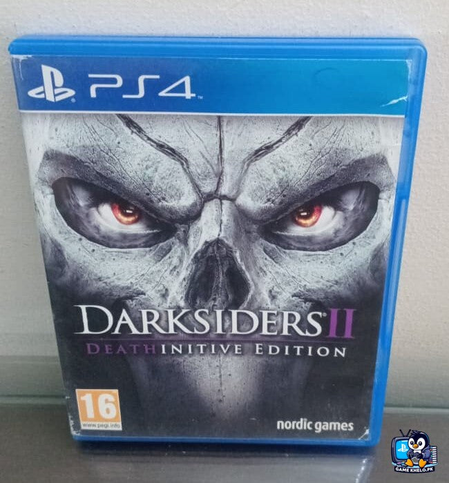 "Darksiders 2 Deathinitive Edition PS4 Used PlayStation game available at GameKhelo Islamabad Pakistan"