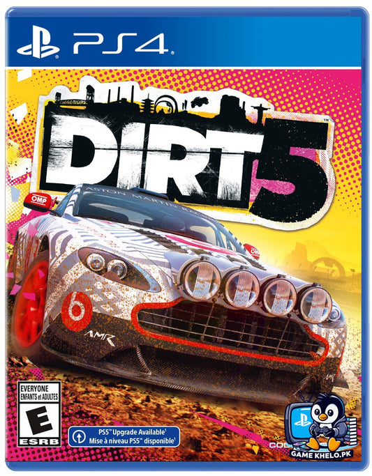 Pre-owned DIRT 5 PS4 game case on GameKhelo Pakistan