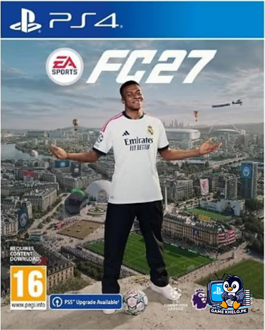 Brand new sealed EA Sports FC 27 PS4 game case on GameKhelo Pakistan