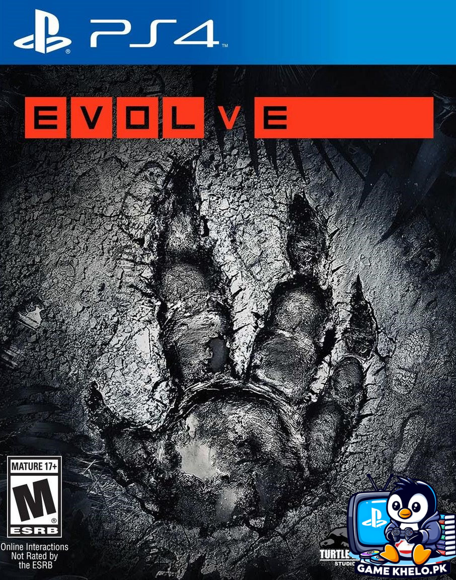 Evolve PS4 Game Available At Game Khelo Islamabad Pakistan
