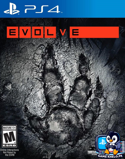 Evolve PS4 Game Available At Game Khelo Islamabad Pakistan