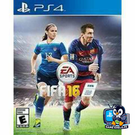 Pre-owned FIFA 16 PS4 game case on GameKhelo Pakistan