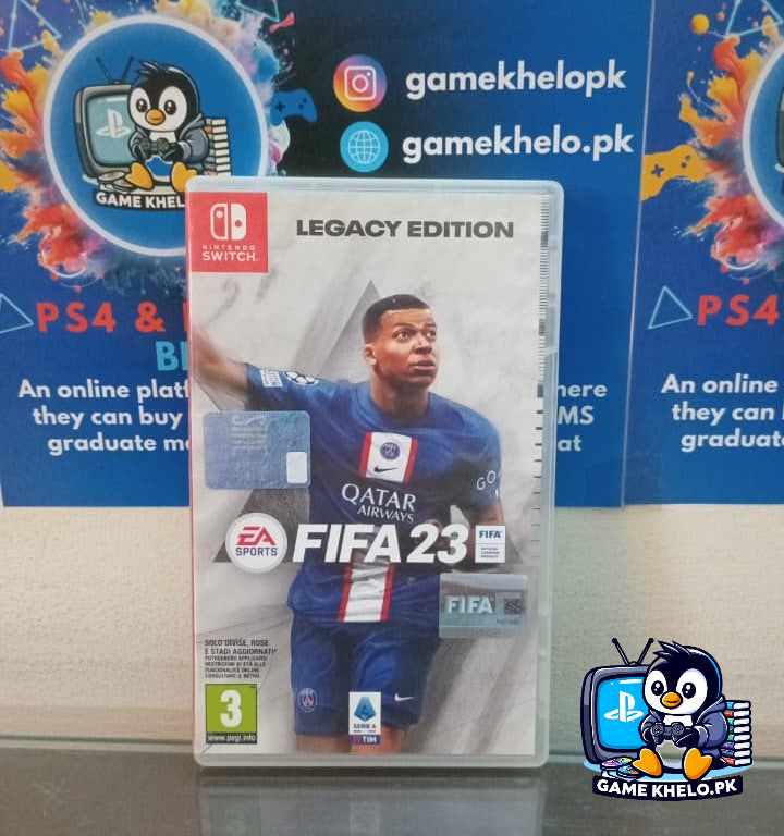 Fifa 23 Nintendo Switch Cover Front - Game Khelo Pakistan