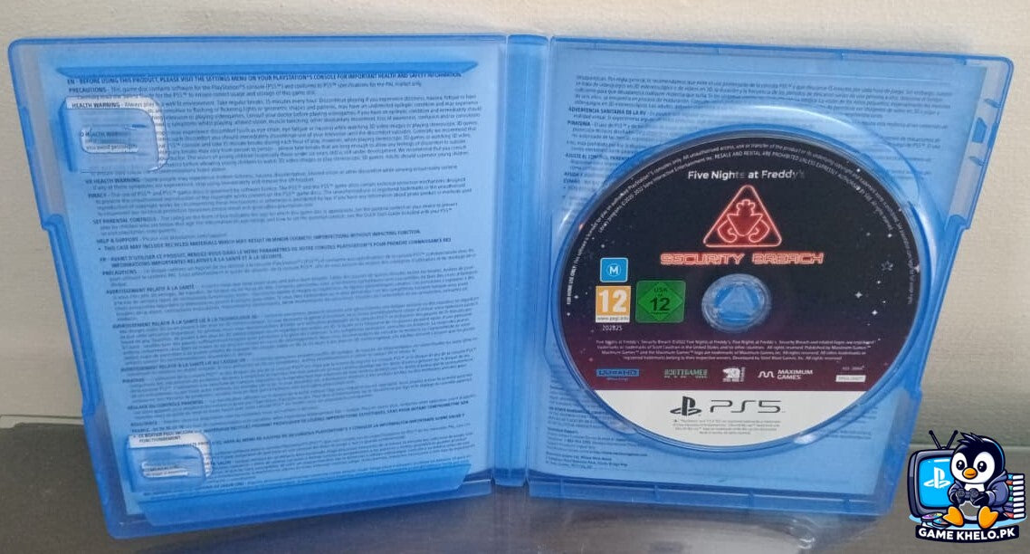 "Five Nights At Freddy's: Security Breach PS4 Used PlayStation game available at GameKhelo Islamabad Pakistan"3