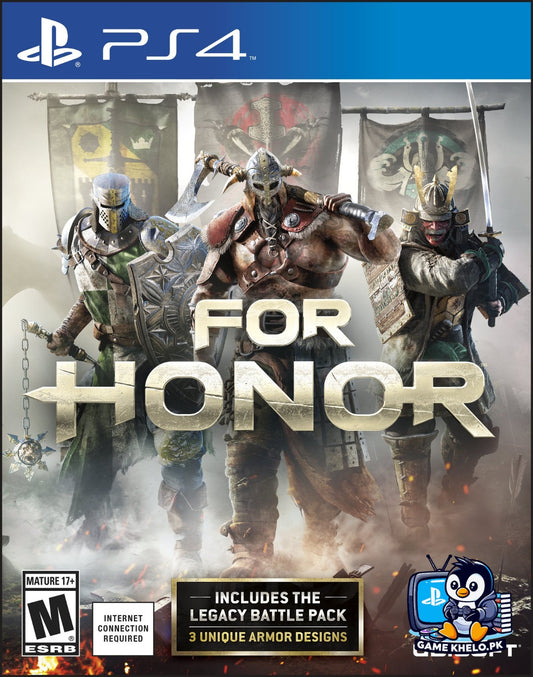 Pre-owned For Honor PS4 game case on GameKhelo Pakistan