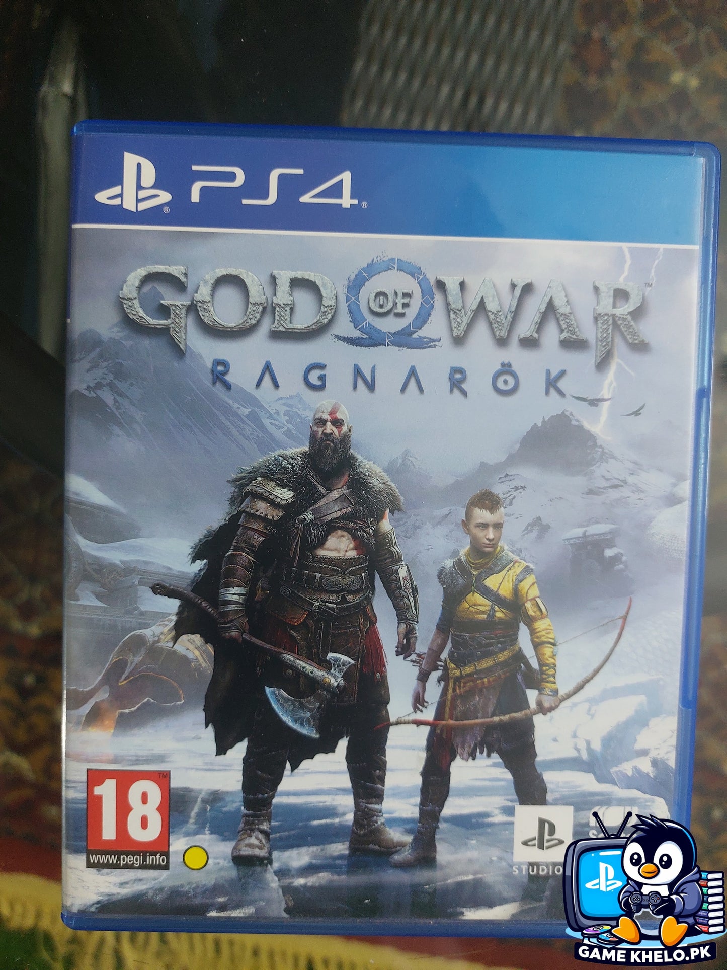 God Of War Ragnarok PS4 Cover Front - Game Khelo Islamabad