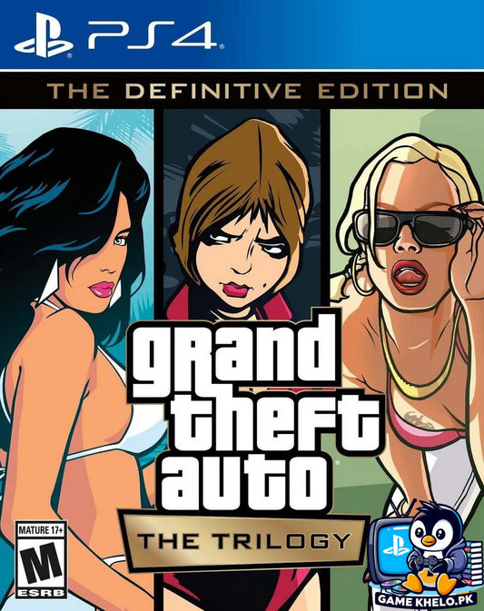 Grand Theft Auto: Trilogy - The Definitive Edition (GTA Trilogy) Available at Game Khelo Islamabad Pakistan