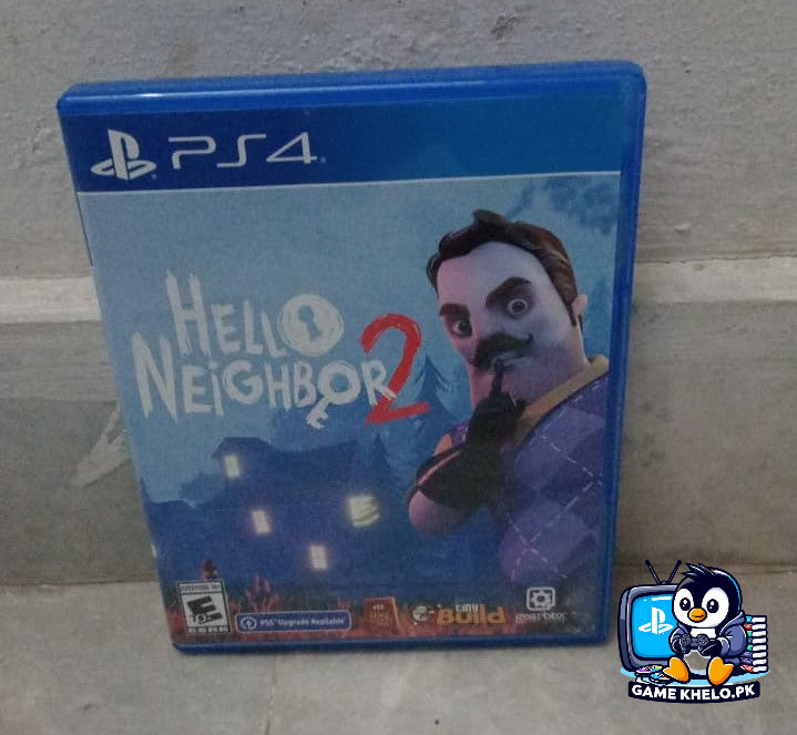 Hello Neighbor 2 PS4 game front cover – used – Gamekhelo Pakistan