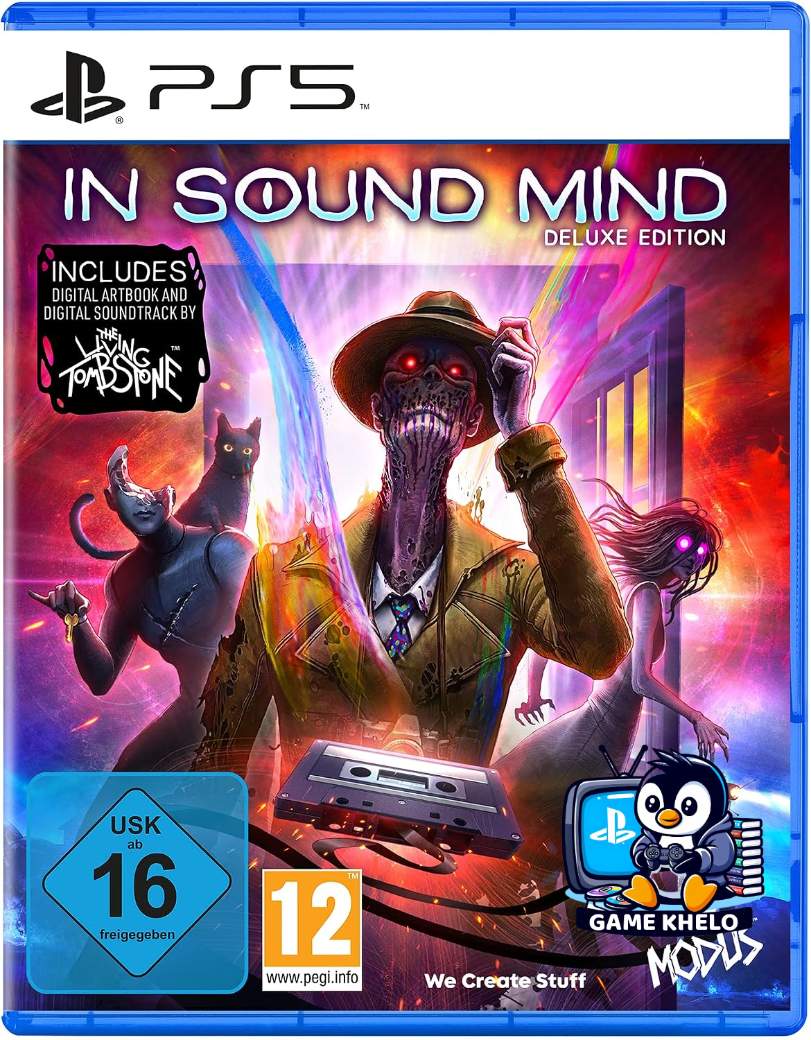 Pre-owned In Sound Mind Deluxe Edition PS5 game case on GameKhelo Pakistan