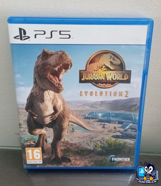 Jurassic World Evolution 2 PS5 front cover art by Frontier Developments