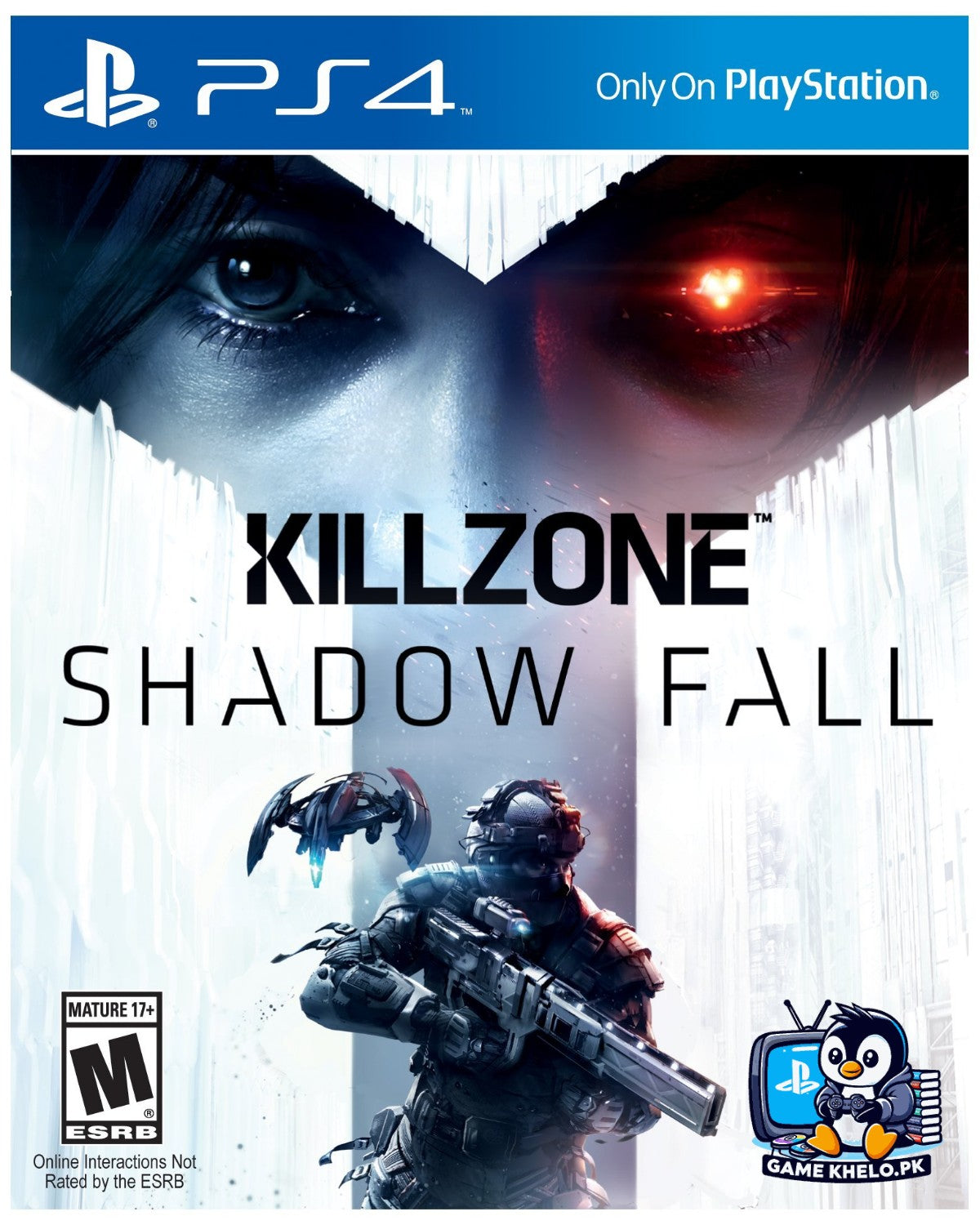 Pre-owned Killzone Shadow Fall PS4 game case on GameKhelo Pakistan