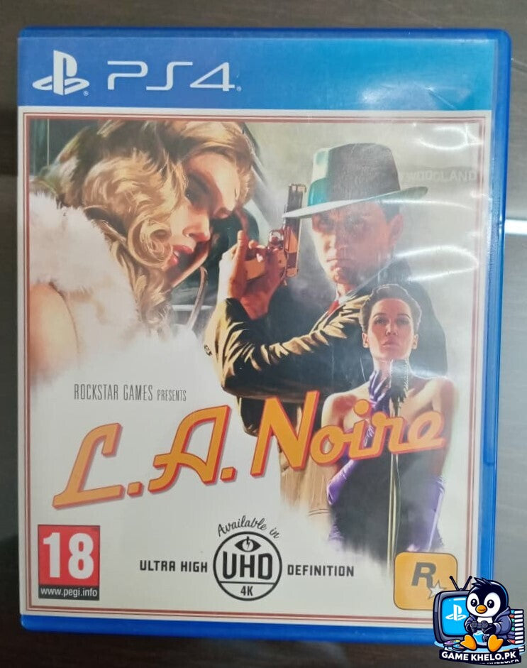LA Noire PS4 Used PlayStation game available at GameKhelo Islamabad Pakistan"4