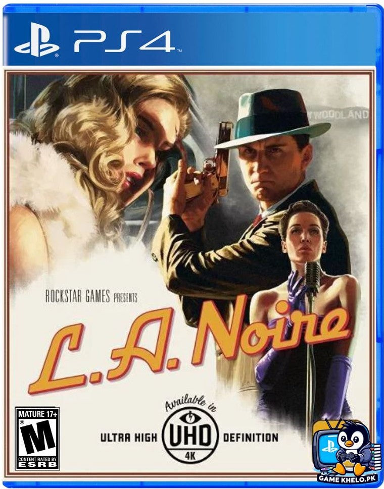 LA Noire PS4 Used PlayStation game available at GameKhelo Islamabad Pakistan"