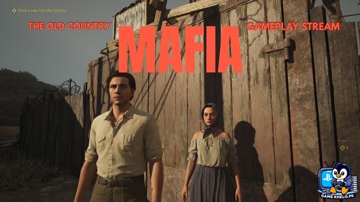 "Mafia The Old Country PS5 Used PlayStation game available at GameKhelo Islamabad Pakistan"2