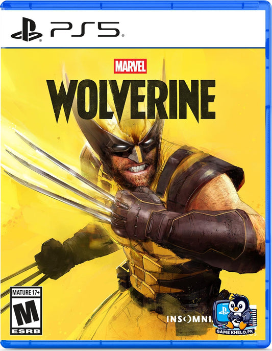 Brand new sealed Marvel's Wolverine PS5 game case on GameKhelo Pakistan