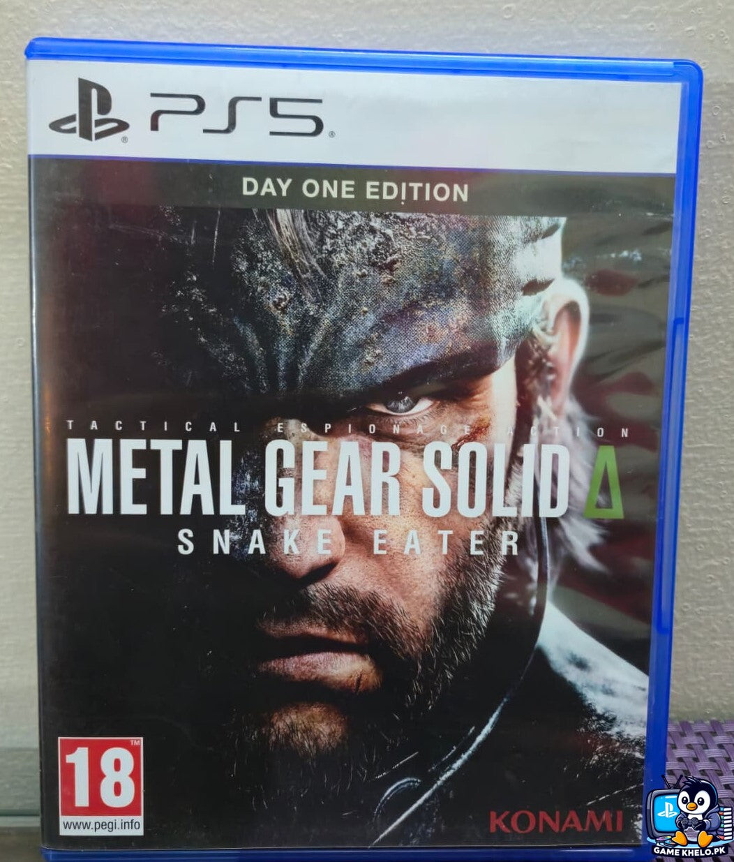 "Metal Gear Solid Delta: Snake Eater PS5 Used PlayStation game available at GameKhelo Islamabad Pakistan"4