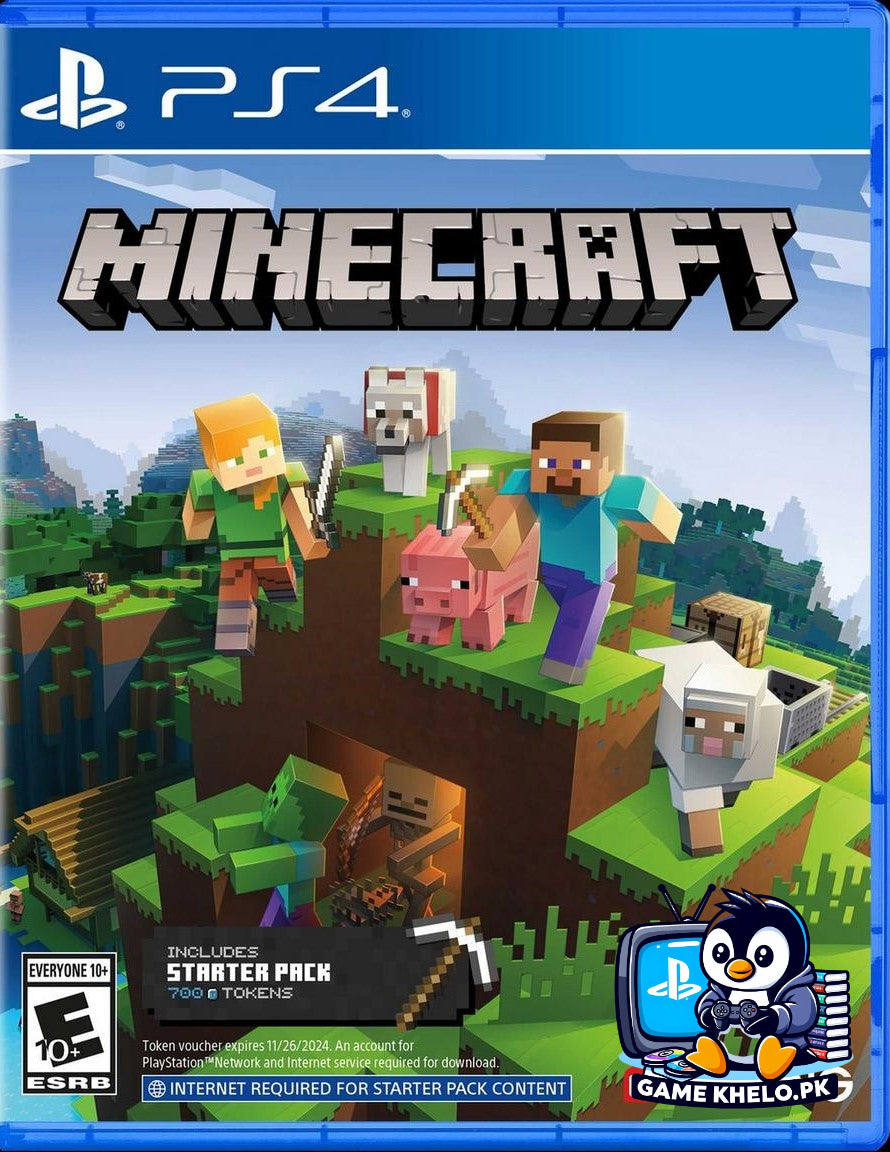 Minecraft PS4 - Used PlayStation Game Available At Game Khelo Islamabad Pakistan