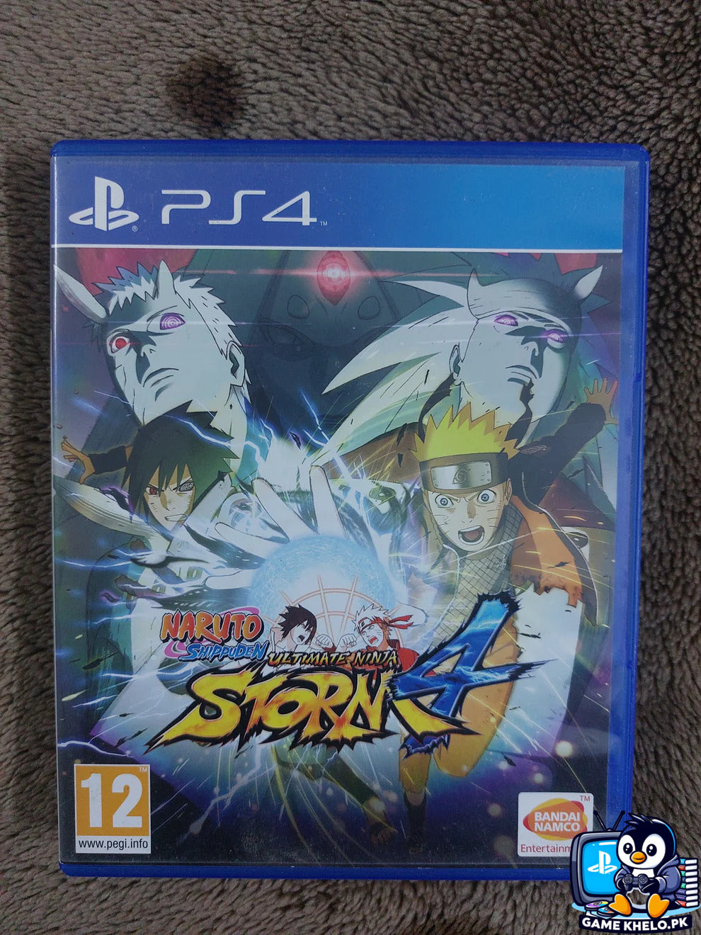 Naruto Shippuden Ultimate Ninja Storm 4 PS4 Front Cover - Game Khelo