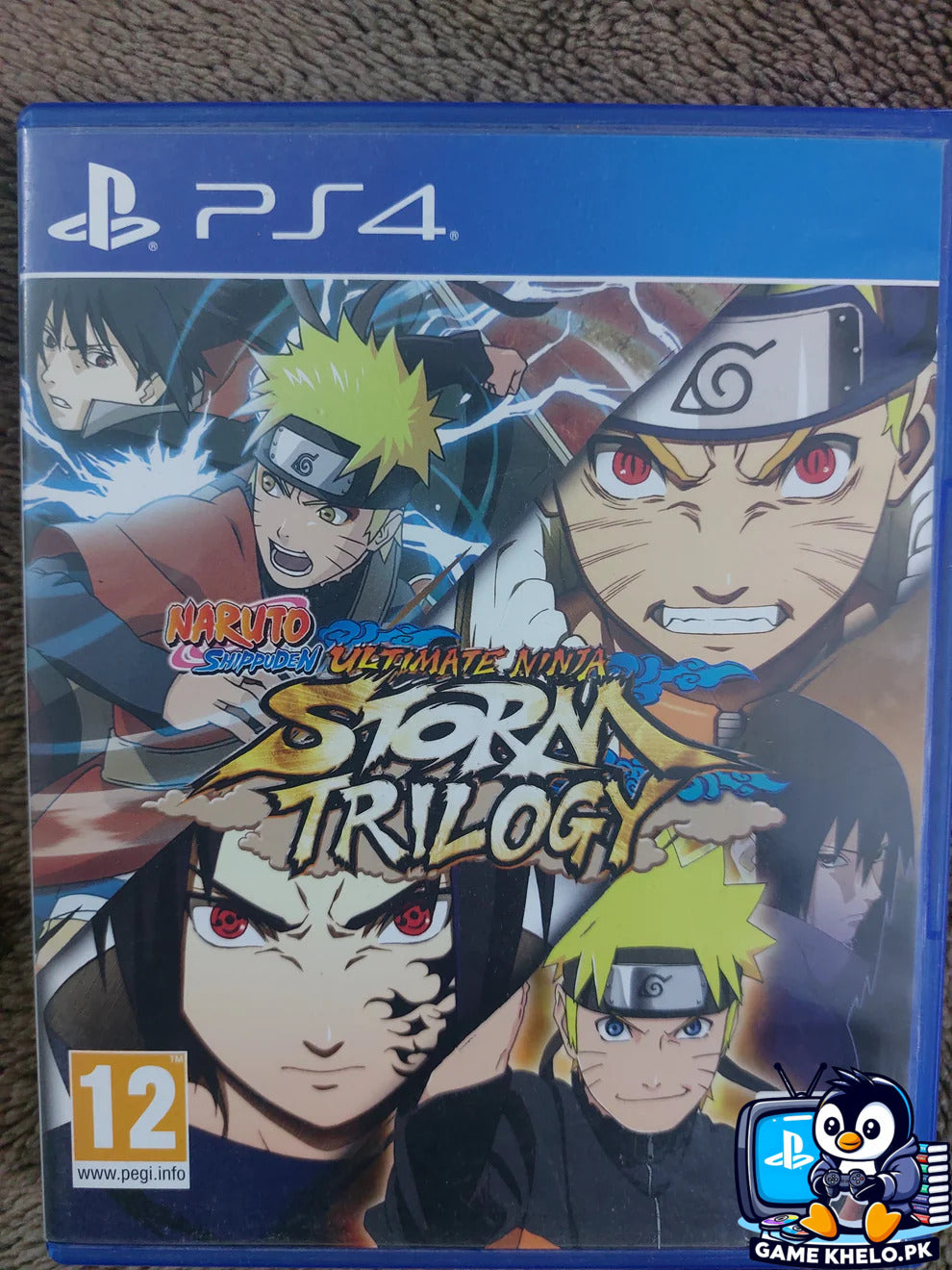 NAMCO BANDAI Naruto Storm Trilogy Front Cover - Game Khelo
