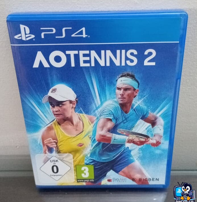 "AO Tennis 2 PS4 Used PlayStation game available at GameKhelo Islamabad Pakistan"