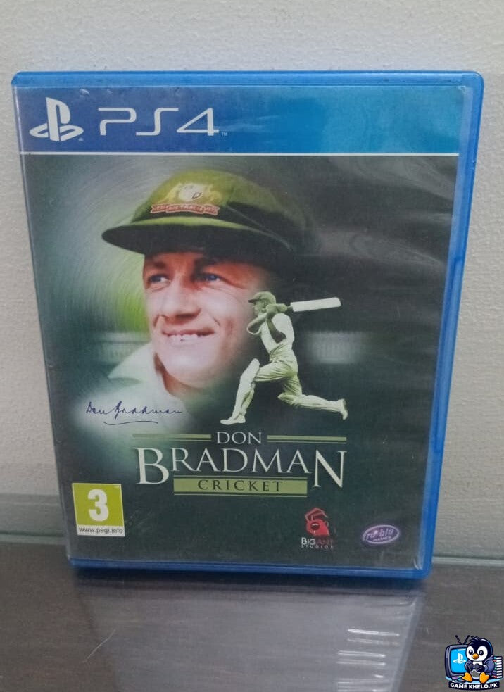 "Don Bradman Cricket PS4 Used PlayStation game available at GameKhelo Islamabad Pakistan"
