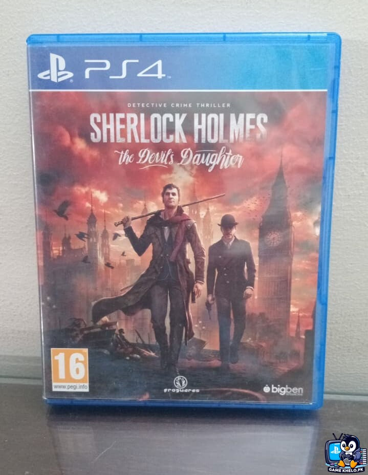 "Sherlock Holmes: The Devil's Daughter PS4 Used PlayStation game available at GameKhelo Islamabad Pakistan"