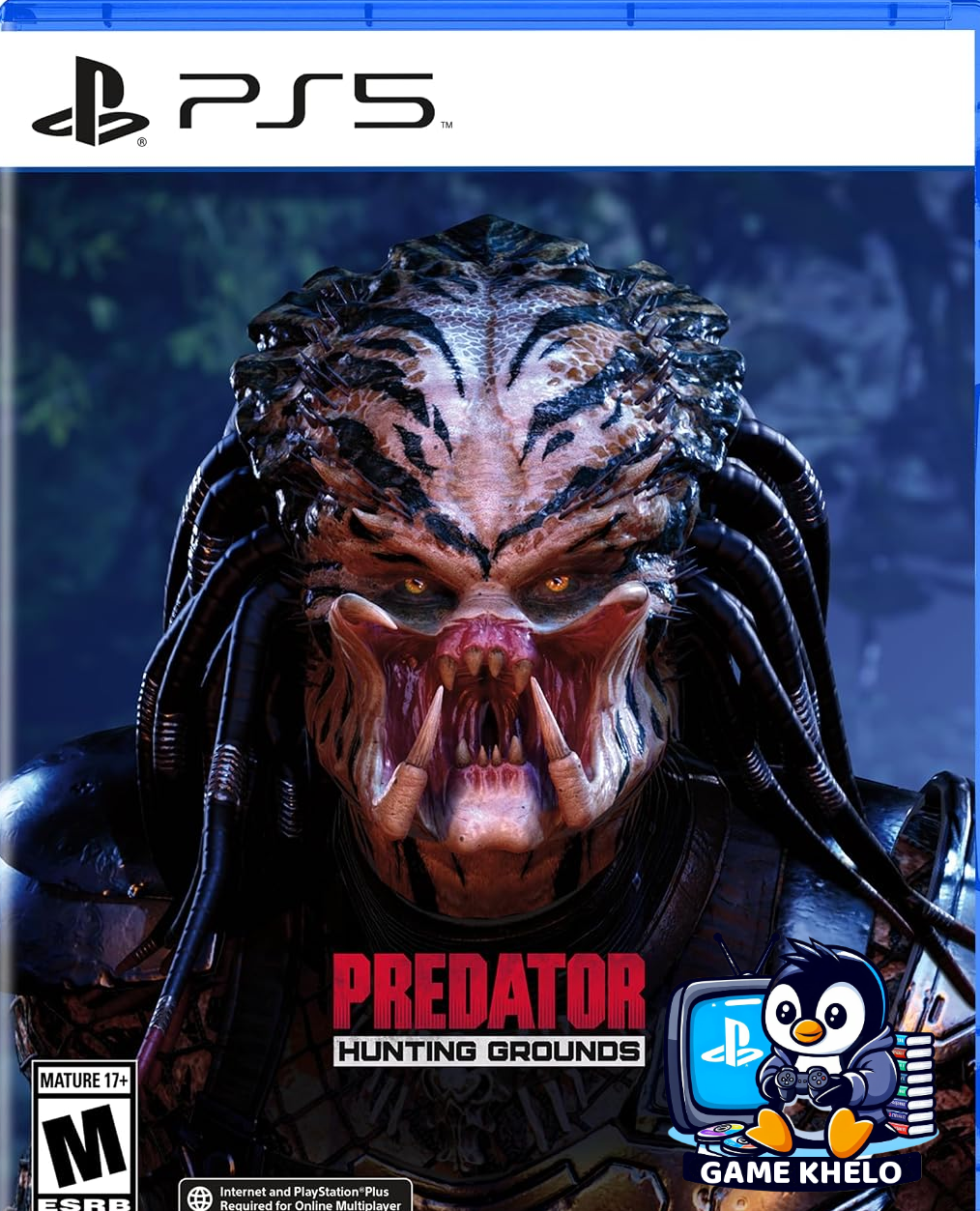 Pre-owned Predator Hunting Grounds PS5 game case on GameKhelo Pakistan