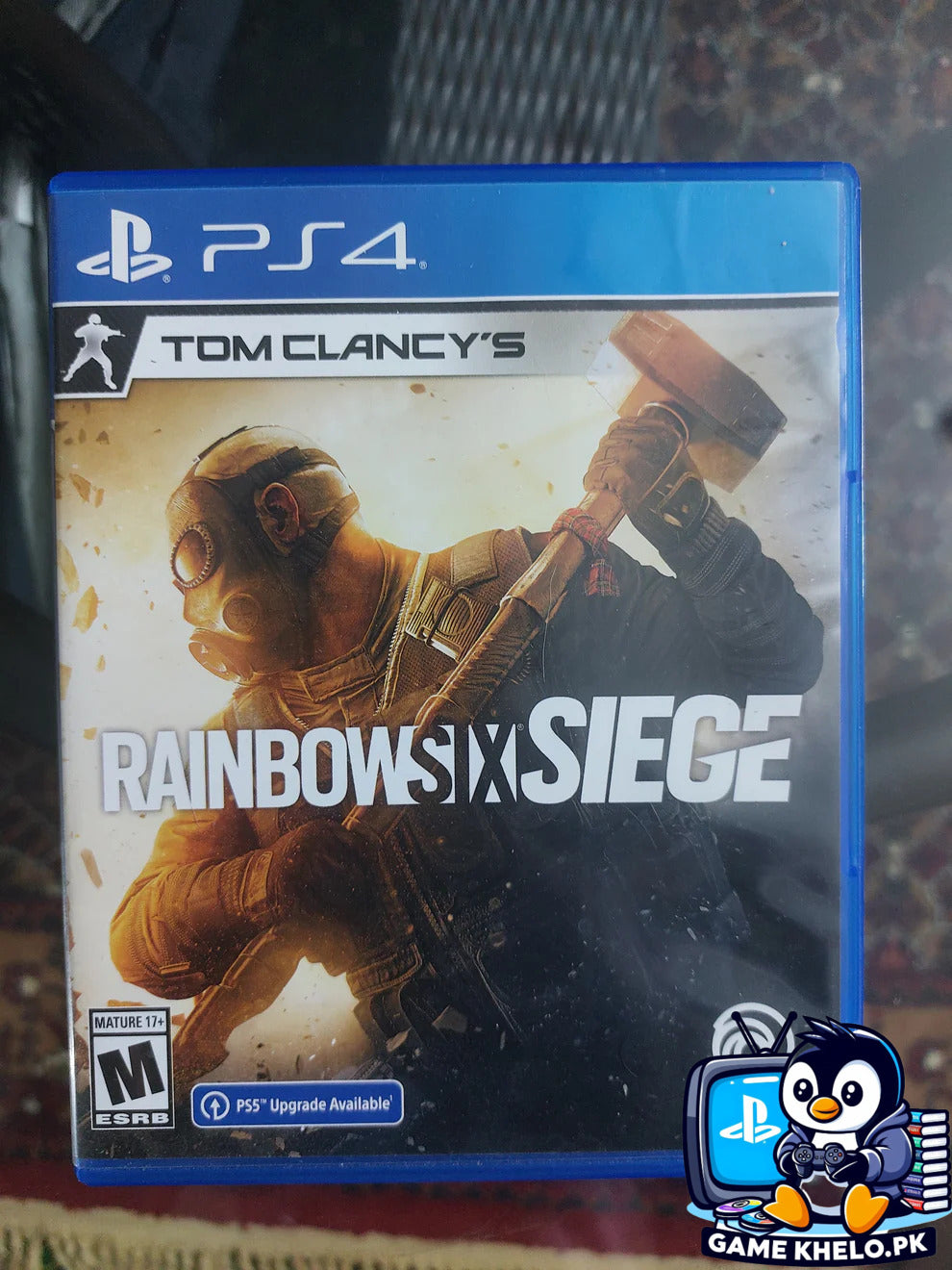 Tom Clancy's Rainbow Six: Siege PS4  Cover Front - Game Khelo Islamabad 