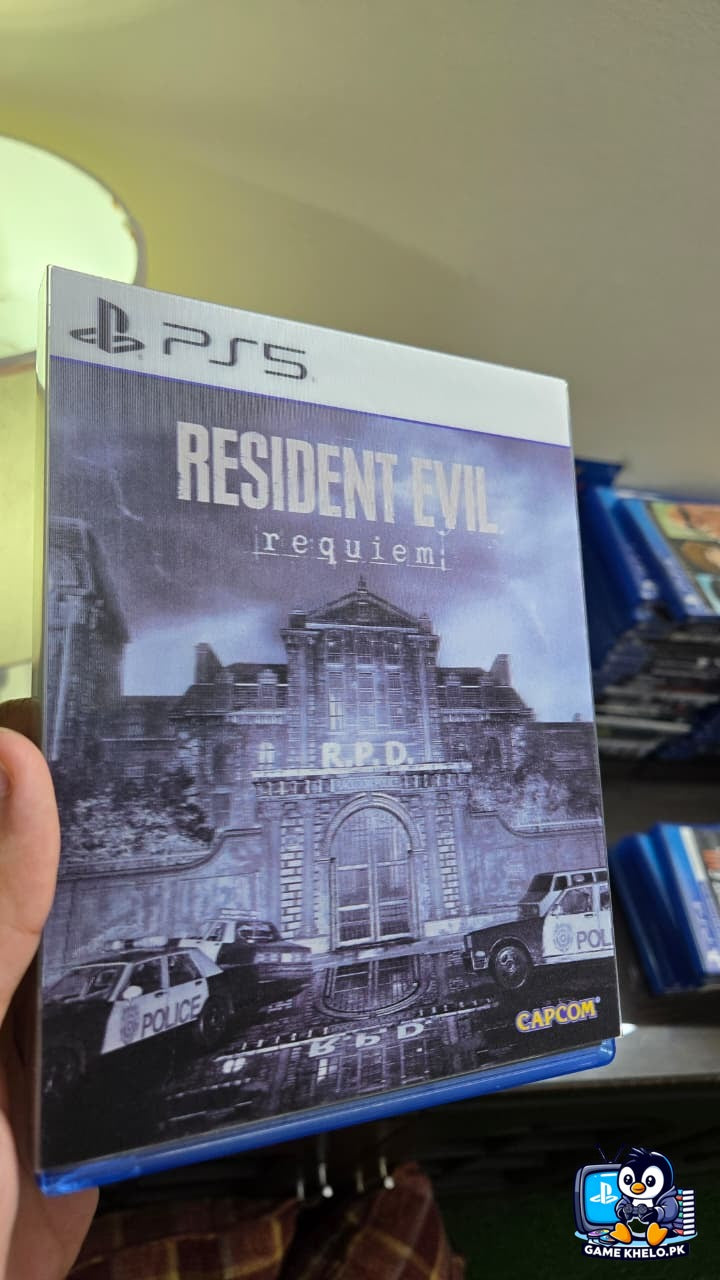 Resident Evil Requiem PS5 front cover art 