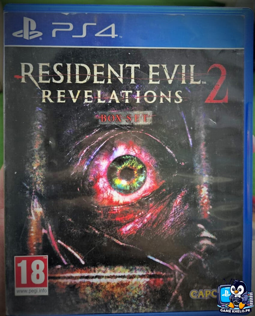 Resident Evil 2 Revelations PS4 Used PlayStation game available at GameKhelo Islamabad Pakistan"3