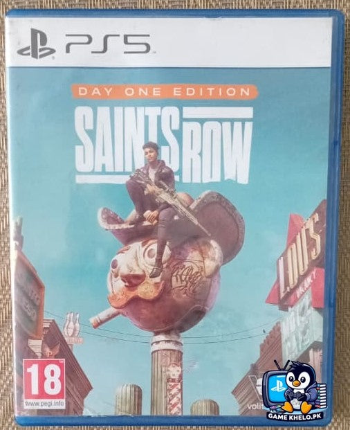Used Saints Row Day One Edition PS5 game available at GameKhelo Pakistan